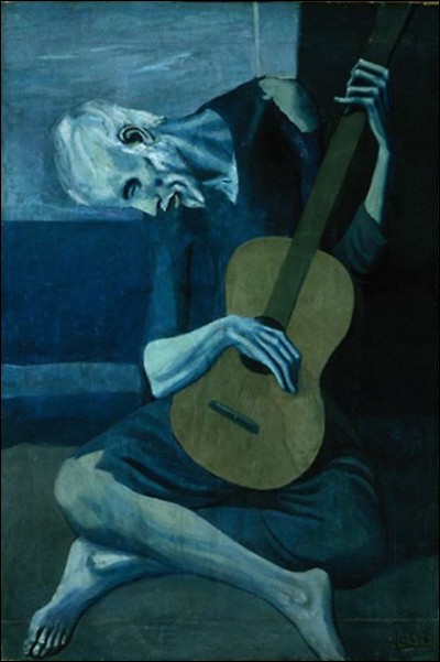 Qui a peint "Le Vieux Guitariste aveugle" ?