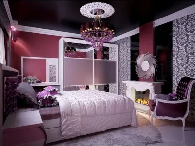 Montons à l'étage, cette pièce est la chambre de notre adolescente âgée de 14 ans. C'est...