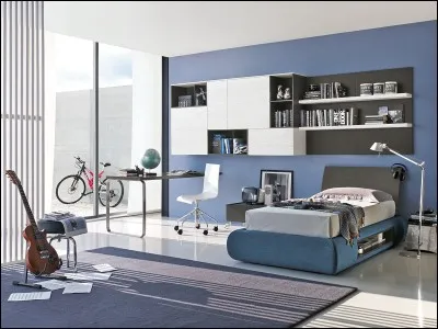 Dans la suivante, notre adolescent, âgé de 16 ans, y passe le plus clair de son temps. C'est...