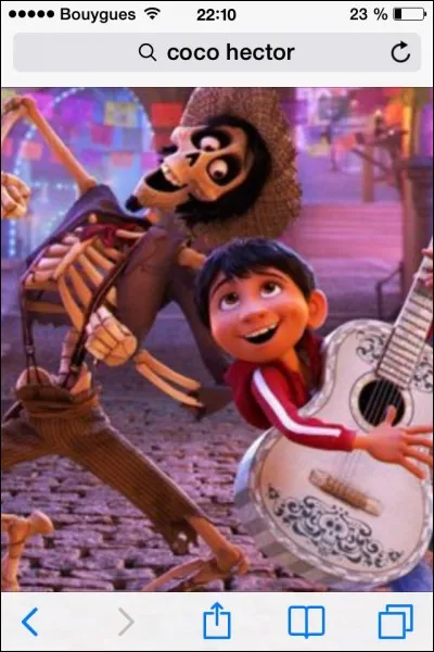 Qui est Hector pour Miguel à la fin du dessin animé ?