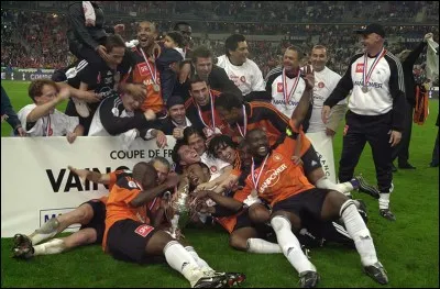 Il a eu la Coupe de France contre ... en ...
