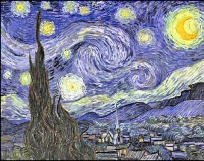 En quelle anne V. Van-Gogh a t'il peint ce tableau, 'Nuit toile' ?
