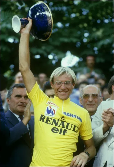 Laurent Fignon a gagné 2 Tours de France et un tour d'Italie