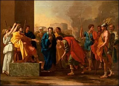 Qui a peint "La Continence de Scipion" ?