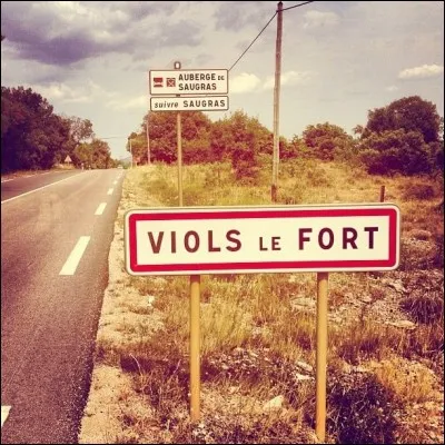 Dans quel département situeriez vous Viols-le-Fort ?