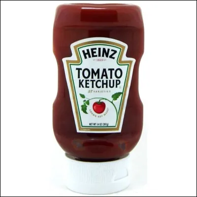 Le ketchup se fait avec de la mayonnaise :