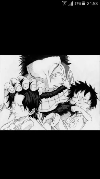 Qu'est-ce que Garp veut faire de Luffy ?