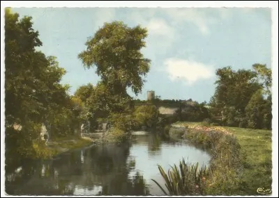 La tour que l'on voit sur cette carte fit partie du château de ...