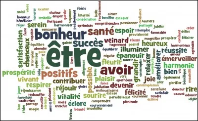 Quel adjectif vous correspond le plus ?