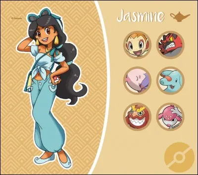 Quel Pokémon peut méga-évoluer dans l'équipe de Jasmine ?