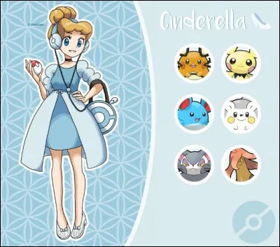 Cinderella, Cendrillon en anglais, fait penser à quel Pokémon ?