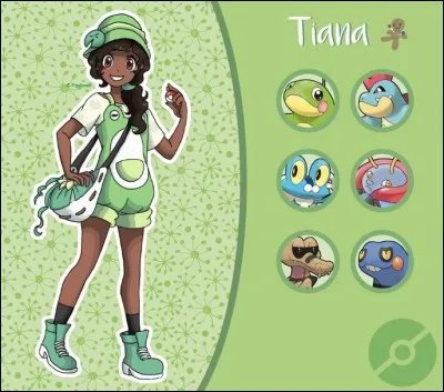 Combien y a-t-il de Starters dans l'équipe de Tiana ?