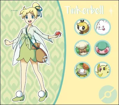 Dans l'équipe de la Fée Clochette, combien de Pokémon ne sont apparus que dans "Pokémon Soleil et Lune" ?