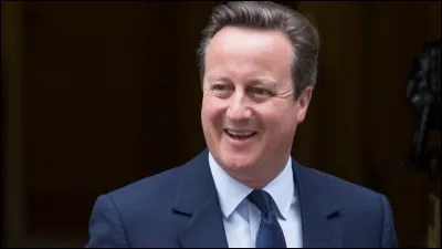Cette personne est David Cameron.