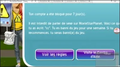 Si on utilise un hack pour avoir plein de starcoins que nous arrive-t-il ?