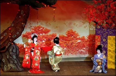 Le théâtre japonais est le...