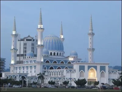 Où se trouve la Mosquée bleue ?