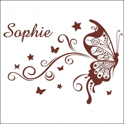 Je suis Sophie mais je ne suis pas Sophie. Qui suis-je ?