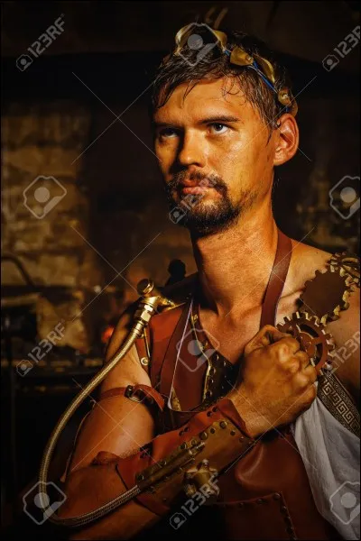 Héphaïstos a enlevé ... et elle est devenue sa femme, mais elle a toujours été malheureuse.