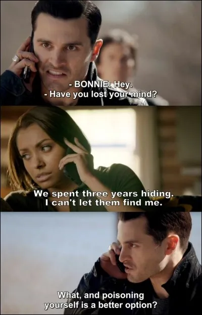 Quel est le sang qui a transform&eacute; Caroline ?