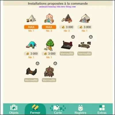 Votre logement dans ce jeu est :