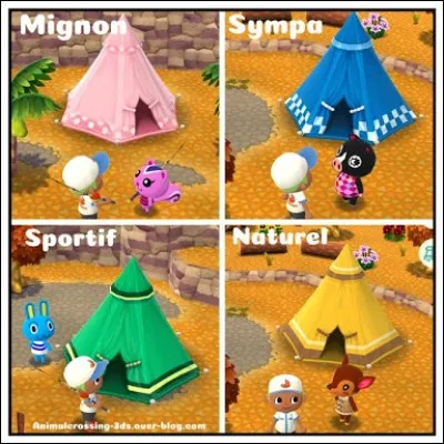 Que se passe-t-il avec la tente au fur et à mesure du temps ?