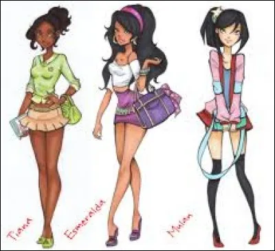 Une femme n'est pas présente sur ce fan art :