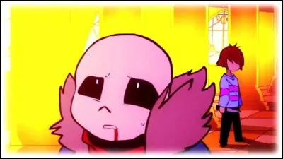 Pourquoi Sans est-il le seul monstre qui saigne une fois qu'on a réussi à le toucher ?