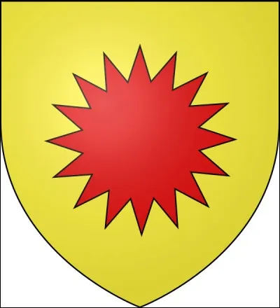 D'or &agrave; l'&eacute;toile de seize rais de gueules, mon blason est... oui, mais de quel village parle-t-on ?