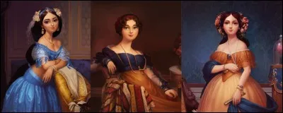 Sur ces tableaux, vous pouvez apercevoir Jasmine puis Blanche-Neige, mais de qui s'agit-il en dernier ?