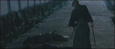 Et, quant à lui, que laissait Kenshin lorsqu'il tuait quelqu'un ?