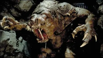 Dans l'épisode VI, quel est le nom de la créature tuée par Luke dans le palais de Jabb ?