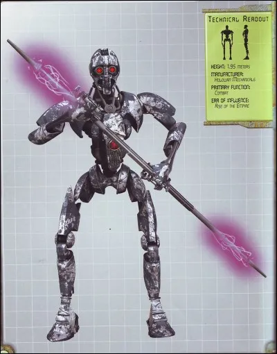 Dans l'épisode III, quel est le nom des droïdes chargés de la protection du Général Grievous ?