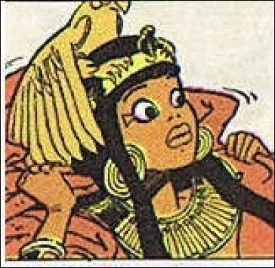 Dans la série "Papyrus", quel est le nom de l'amie du héros, la princesse d'Egypte ?