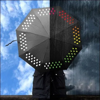 Voici un parapluie extraordinaire, pour quelle raison ?