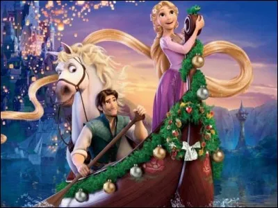 Quel animal Raiponce suit-elle à la trace tout au long du film ?