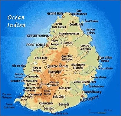Dans quel oc&eacute;an se trouve l'&icirc;le Maurice ?