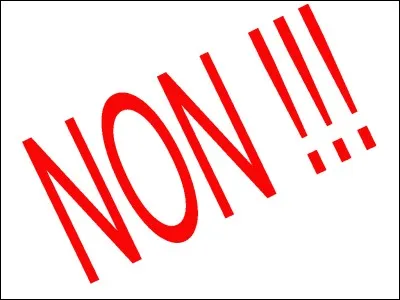 Si on lit 'non' à l'envers, que se passe-t-il ?