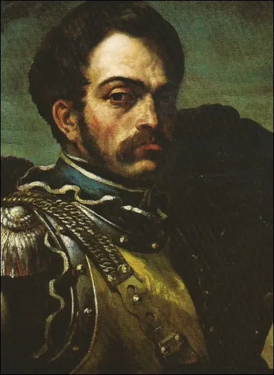 Cette toile de Géricault est "Le portrait d'un officier de [...].