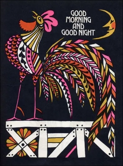 Comment est le coq, créé en 1882 par Emile Camuset ?