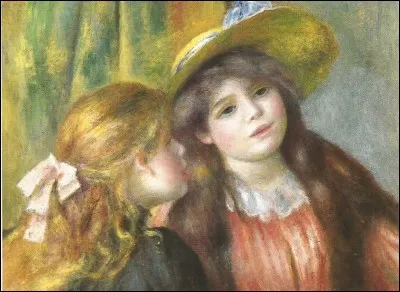 Ce "Portrait de deux fillettes", visible à l'orangerie, est une célèbre toile de :