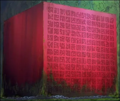 Où se trouve les trois premiers "RED PONEGLYPHS"?