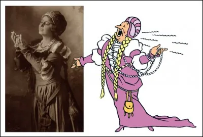 Voici une image illustrant un célèbre air d'opéra, que chante "le rossignol milanais". Quelle est la fleur ?