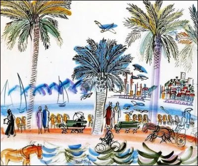 Voici une peinture de Raoul Dufy. A quel mouvement appartient-elle ?