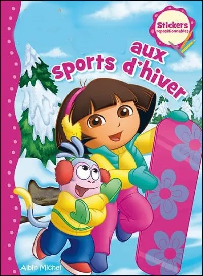 Qui l'a accompagn&eacute;e aux sports d'hiver ?