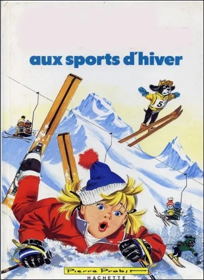 Reconnais-tu cette fillette aux sports d'hiver ?