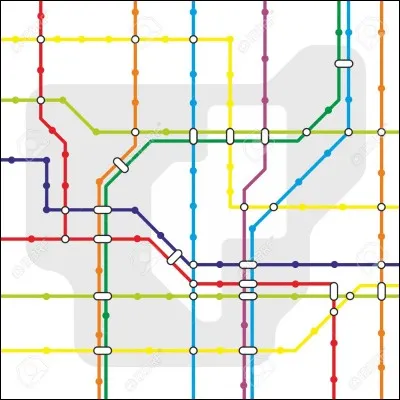 Quelle est la forme du r&eacute;seau de transport autour de Paris ?