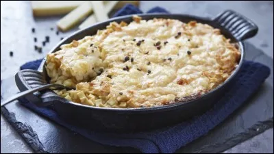 Voici un gratin de pâtes au sarrasin, ce sont :
