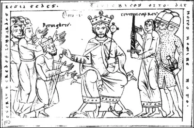 Le titre impérial se vide de son importance après le partage de Verdun : il ne correspond plus à aucun pouvoir qui soit supérieur à celui des autres rois. Plusieurs fois au cours du Xe siècle, le titre est même vacant. C'est en 962 que le titre d'empereur renaît en Occident : qui monte alors sur le trône ?