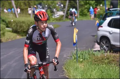 Qui a le dossard rouge (meilleur jeune) ?